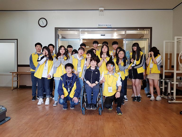2018.04.28.청소년자원봉사리더양성학교-장애인 인권 및 보조기구 교육